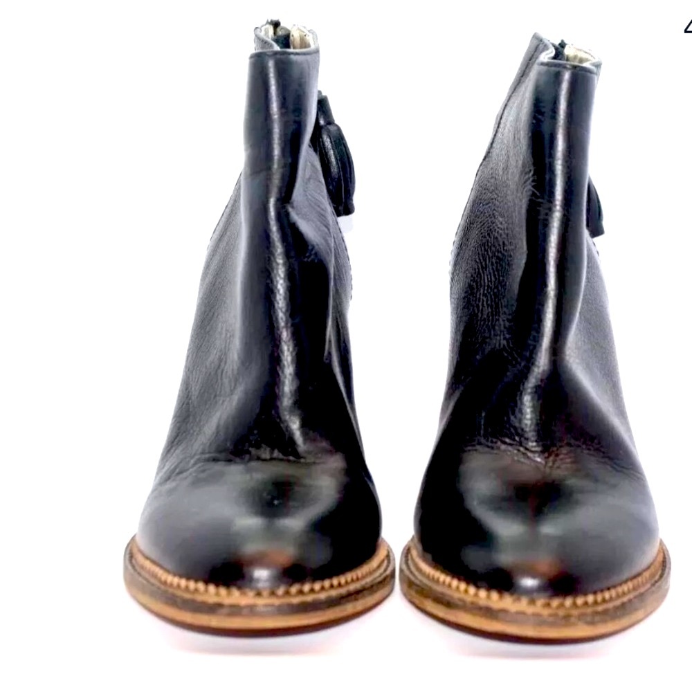 TED BAKER London Encarna Pebbled Leather Boots 7.5 - Picture 4 of 11
